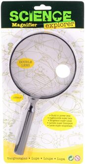 Johntoy Vergrootglas Met Powerlens 24 Cm Zwart