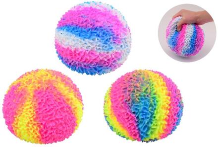 Johntoy XXL Koraal squeez bal in doos verschillende