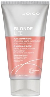 Joico Blonde Life ROSÉ CHAMPAGNE Color Enhancing Masque 150ml