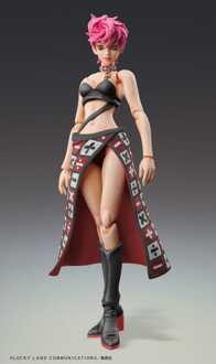 JoJo's Bizarre Adventure Part 5 Super Action Action Figure Chozokado Trish Una Black Ver. 15 cm