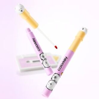 Joke Bear And Friends Airy Velvet Lip Lacquer- 6 Colors #R608 - 1.7g