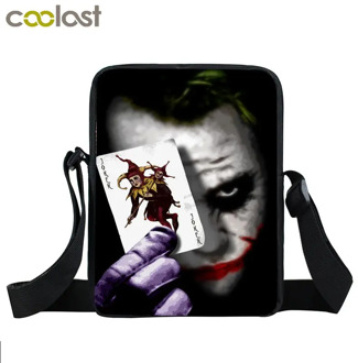 Joker Crossbody Bags Mini Messenger Bag Young Men Cross Bag for Travel Portable Bookbag Male Handbag Small Shoulder Bags