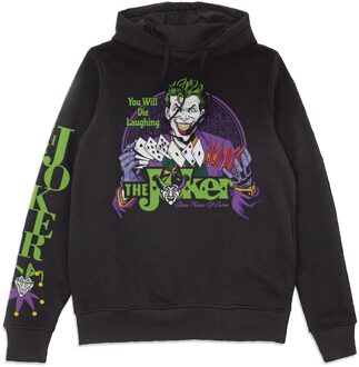 Joker Die Laughing Hoodie - Black - L - Zwart