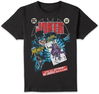 Joker Look Out Gotham Unisex T-Shirt - Black - XL - Zwart