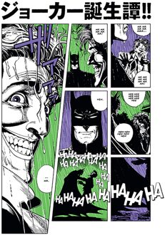 Joker Manga-ha-ha Sweatshirt - White - XS - Wit