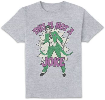 Joker This Is Not A Joke Unisex T-Shirt - Grey - XL - Grey