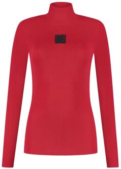 Jolie Ski/Snowboard Sweater Dames XL/42 Rood