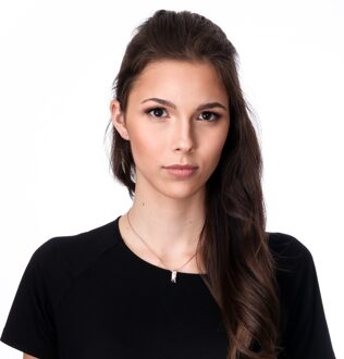 'Joline' Dames 925 Sterling Zilveren Ketting met Hanger - Zilver/Roze ZH-7118 Zilver en roségoud