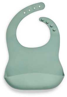 Jollein Baby slab siliconen - Ash green