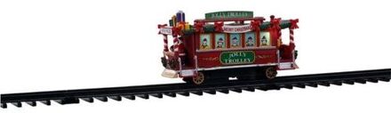 'Jolly Trolley' - Verlichte trein met animatie & muziek|geluid Multicolor