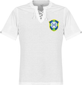 Joma Brazilië Retro Shirt 1950's - Wit