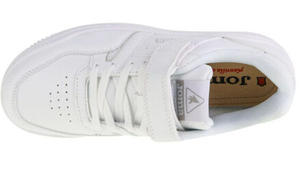 Joma Kinderen / kinderen platea synthetisch leer lage trainers - maat 32 Wit