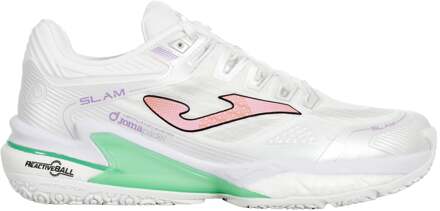 Joma Slam Padel Schoen Dames-Wit,Roze - 37,38,39,40,41