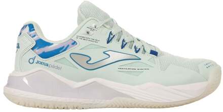 Joma Spin Padel schoen Dames lichtblauw - 37