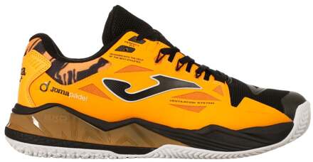 Joma Spin Padel Schoen Heren-Oranje,Zwart - 40