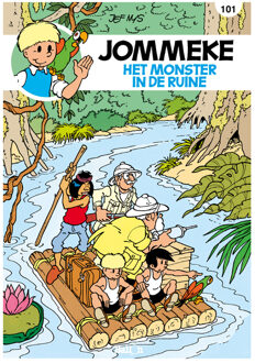 Jommeke 101. Het monster in de ruïne