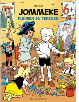 Jommeke Kleuren En Tekenen - Jommeke Spelboek