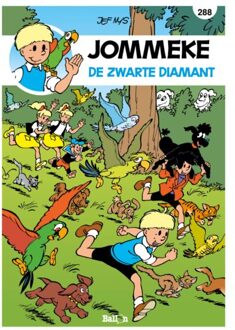 Jommeke strip - nieuwe look 288 -   De zwarte diamant