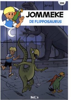 Jommeke strip - nieuwe look 299 -   De flipposaurus