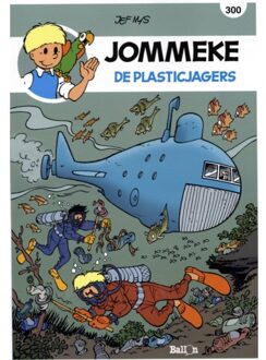 Jommeke strip - nieuwe look 300 -   De plasticjagers