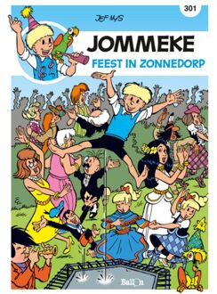 Jommeke strip - nieuwe look 301 -   Feest in Zonnedorp