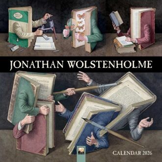 Jonathan Wolstenholme Wall Calendar 2026 (Art Calendar) - Flame Tree Calendars - Flame Tree Publishing