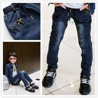 Jongen Jeans Lente Herfst Jongens Broek Tiener Kids Casual Jeans 5 -14 Jaar Kinderen Mode Denim broek 12