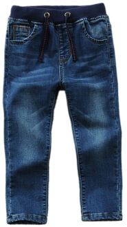 Jongen Jeans Lente/Herfst Kinderen Casual Elatic Denim Broek Broek Voor Baby Jongens 2-14 jaar Kids Kleding 110