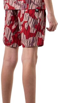 Jongens Anzio Camo Relaxed Fit Resort Shorts (Oranje) - EU 47.5 / UK 12
