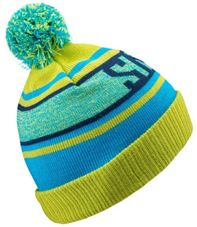 Jongens barro contrast gestreepte muts Groen - One size