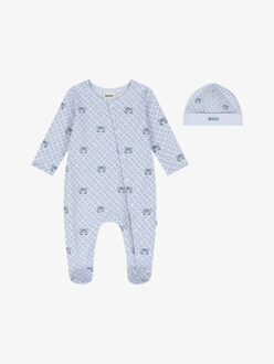 Jongens boxpakje set - maat 50 Lichtblauw