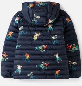 Jongens Cairn Jas Biker Animal in Navy - 11J / 146cm