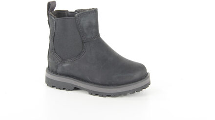 Jongens Chelsea Boots Courma Kid - Zwart - Maat 25