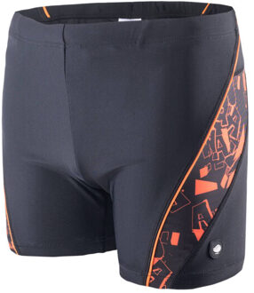 Jongens fiero logo zwemshort Zwart - 164