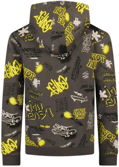 jongens hoodie Antracite - 116-122