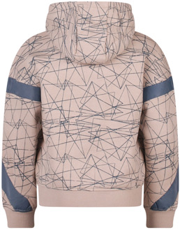 jongens hoodie Beige - 116-122