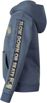 jongens hoodie Blauw - 116-122