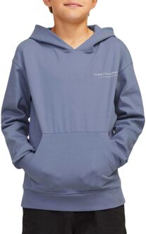 jongens hoodie Blauw - 140