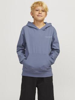 jongens hoodie Blauw - 140