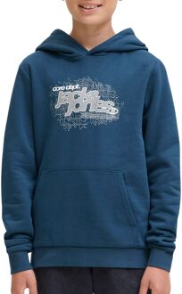 jongens hoodie Blauw - 164