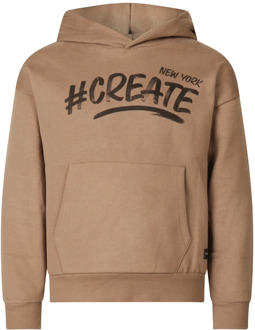 jongens hoodie Clay - 128-134