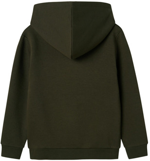 jongens hoodie Donker groen - 146-152
