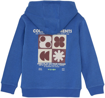 jongens hoodie Kobalt - 110