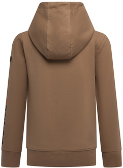 jongens hoodie Licht bruin - 140-146