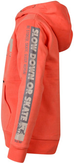 jongens hoodie Oranje - 116-122