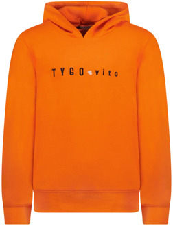 jongens hoodie XNOOS-6302/570 neon-ora Oranje - 122-128