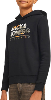 jongens hoodie Zwart - 128