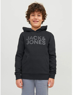 jongens hoodie Zwart - 140