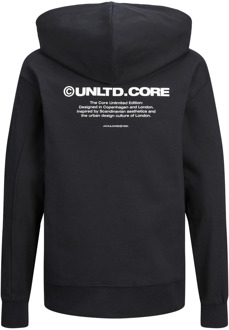 jongens hoodie Zwart - 140