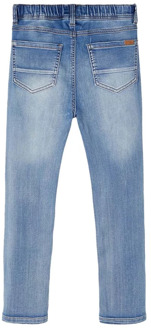 jongens jeans Bleached denim - 122